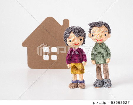 あみぐるみ人形 住まいと車 あみぐるみ人形 住まいと車 68662627