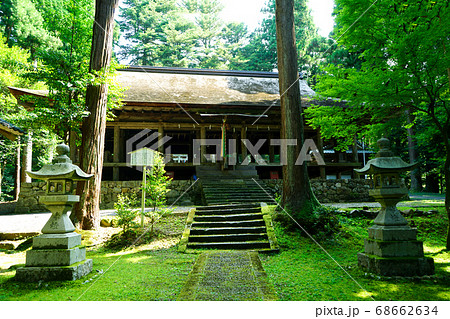 大塩八幡宮　拝殿 68662634