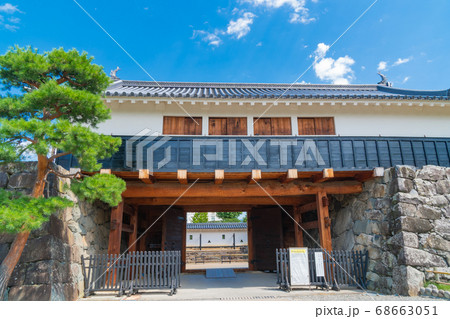 松山城の太鼓門 松山城の太鼓門 68663051