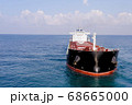 Large general cargo ship, Top down aerial. 68665000
