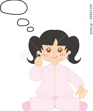 楽しく考える女の子 楽しく考える女の子 68665185