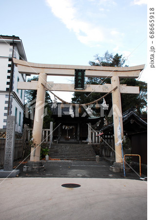 「総社 淡海國玉神社」の鳥居(静岡県磐田市) 「総社 淡海國玉神社」の鳥居(静岡県磐田市) 68665918