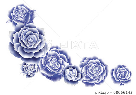 Rose Decoration Stock Illustration