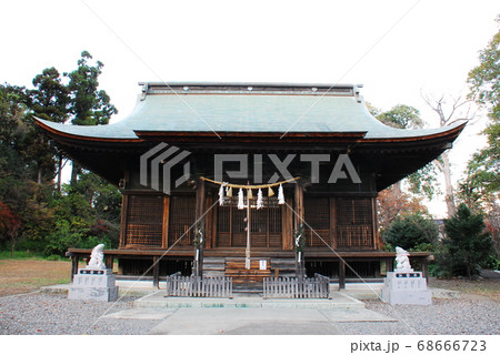 「総社 淡海國玉神社」の社殿(静岡県磐田市) 「総社 淡海國玉神社」の社殿(静岡県磐田市) 68666723