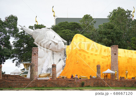 Buddha statue at Temple, Thailand Buddha statue at Temple, Thailand 68667120