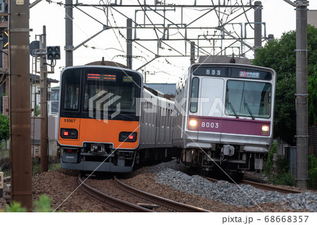 東武鉄道50050系　東京メトロ8000系 68668357