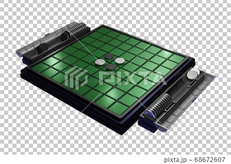 オセロ(リバーシ)CGの透過素材 68672607
