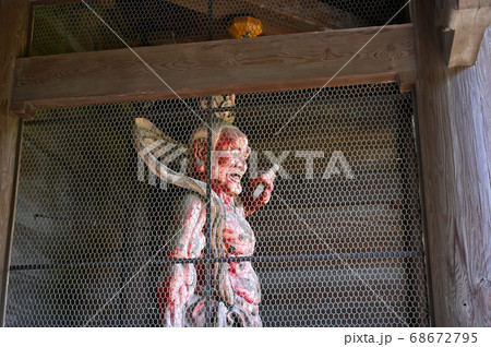 根来寺　大門の仁王像　和歌山 68672795