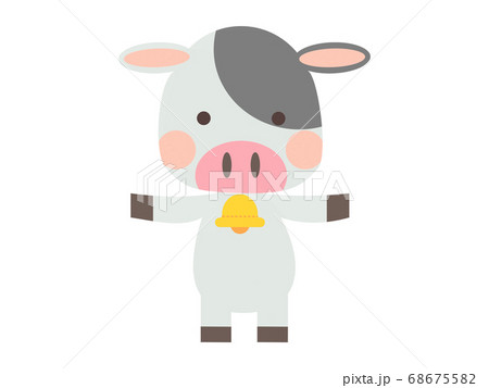 牛のキャラクター 牛のキャラクター 68675582