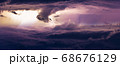 Thunderstorms are massive clouds with thunder and 68676129