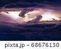 Thunderstorms are massive clouds with thunder and 68676130