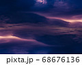 Parallel dramatic storm clouds space 68676136