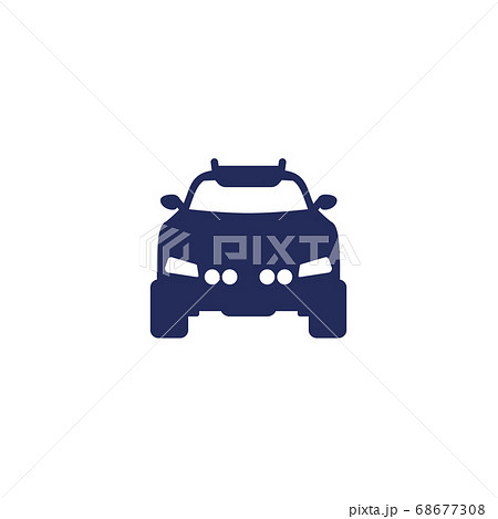 off road car, suv icon 68677308