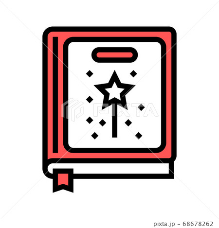 fairy tale genre color icon vector illustration fairy tale genre color icon vector illustration 68678262