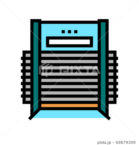 veneer dryer machine color icon vector illustration veneer dryer machine color icon vector illustration 68679309