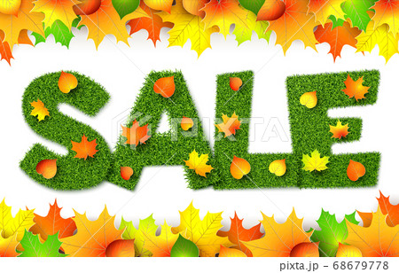 Sale autumn vector Sale autumn vector 68679778