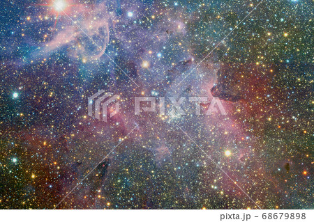 Endless universe. Elements of this image furnished by NASA 68679898