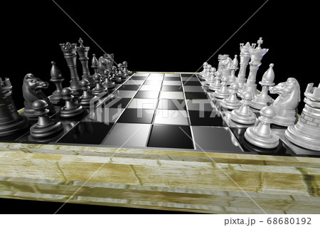 チェス(CG：黒バック) 68680192