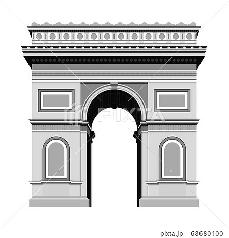 Tourist attraction. Vector 68680400