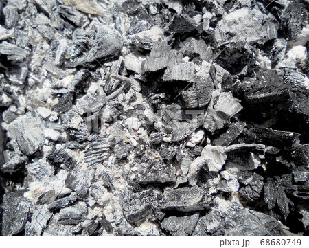 Beautiful red flame from slice wood, dark grey Beautiful red flame from slice wood, dark grey 68680749