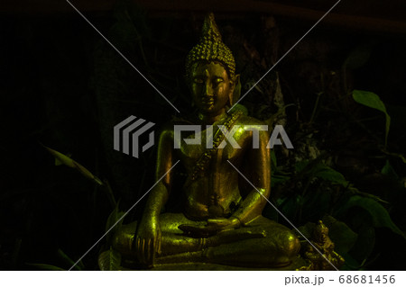 Buddha statue in the night Buddha statue in the night 68681456