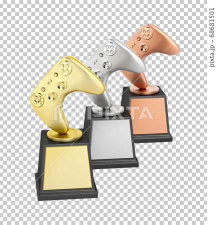 Video game trophies - Stock Illustration [68681501] - PIXTA