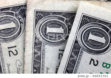 Dollar banknotes 68681562