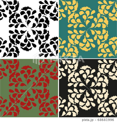 Flowers on light background. Decorative floral pattern. Beautiful seamless pattern for decoration 68681996