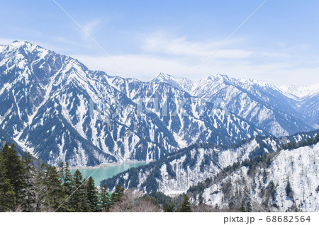 【富山県】黒部湖（黒部ダム） 68682564