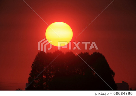 日の出　 68684396