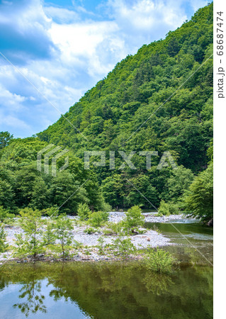 　奥利根  奈良俣ダム下の景色　　群馬県みなかみ町　　 68687474