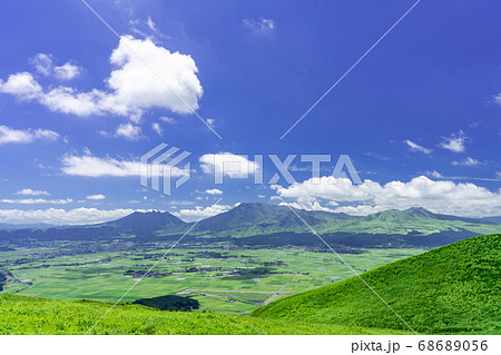 阿蘇国立公園、大観峰（だいかんぼう）より撮影 68689056