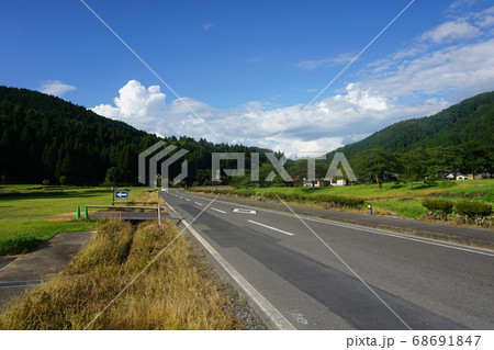 福井県　一乗谷　鯖江美山線　道路 68691847