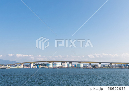 青森県八戸市　八戸湾 68692055