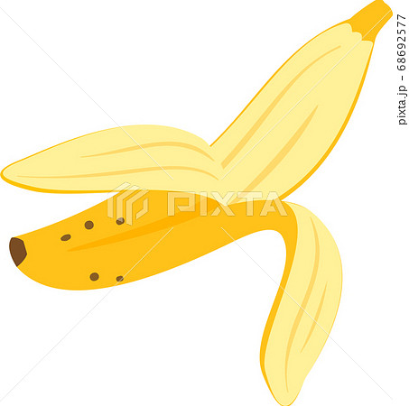 バナナの皮のイラスト素材