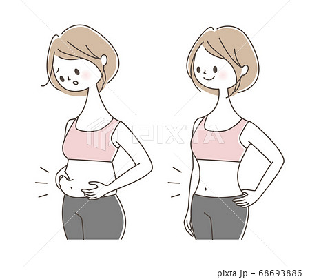 ダイエット ビフォーアフター 68693886