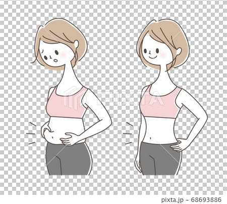 ダイエット ビフォーアフター 68693886