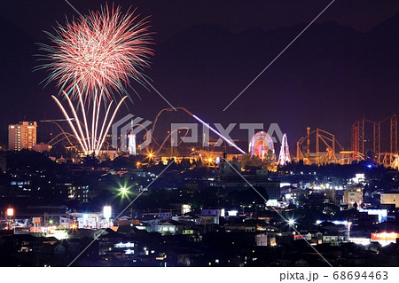 富士急ハイランド　花火 68694463