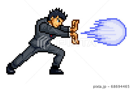 ビジネスマン格闘家01必殺技01 68694465