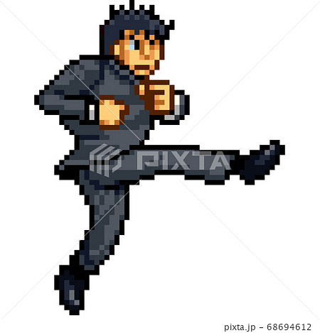 ビジネスマン格闘家01必殺技02 68694612