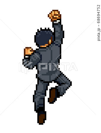 ビジネスマン格闘家01必殺技03 68694752