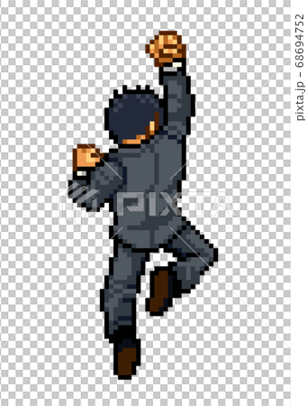 ビジネスマン格闘家01必殺技03 68694752