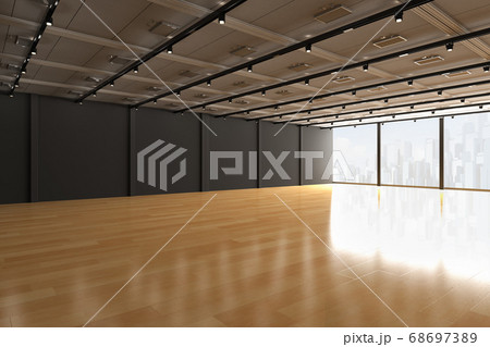 Empty room interior Empty room interior 68697389