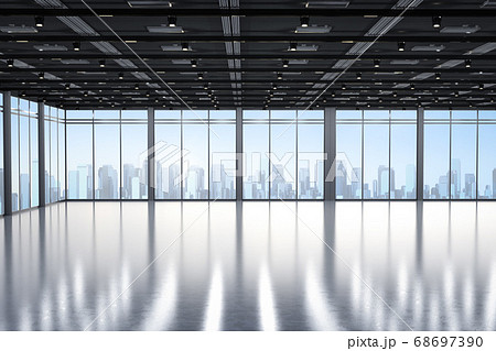 Empty room interior Empty room interior 68697390
