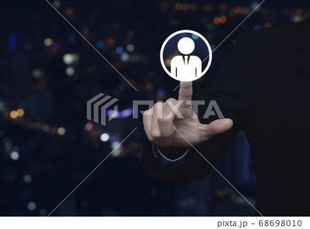 Business communication concept 68698010