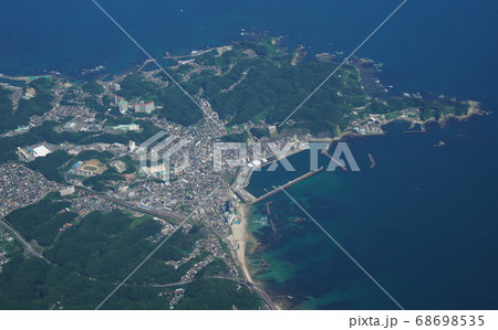 空撮　千葉県勝浦市 68698535