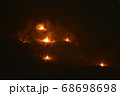 コロナ下での京都五山送り火_大_2020年 68698698