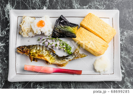 京の夏の味覚 鱧 鮎の塩焼き 京の夏の味覚 鱧 鮎の塩焼き 68699285