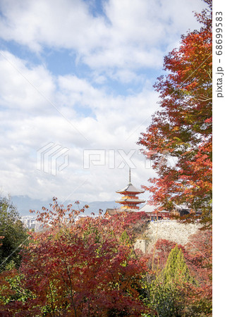 紅葉の清水寺 68699583
