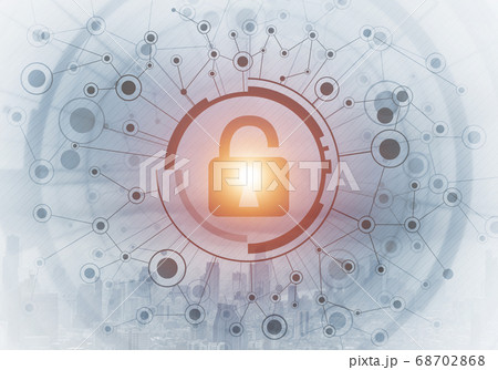 Cryptography and encryption algorithm concept 68702868